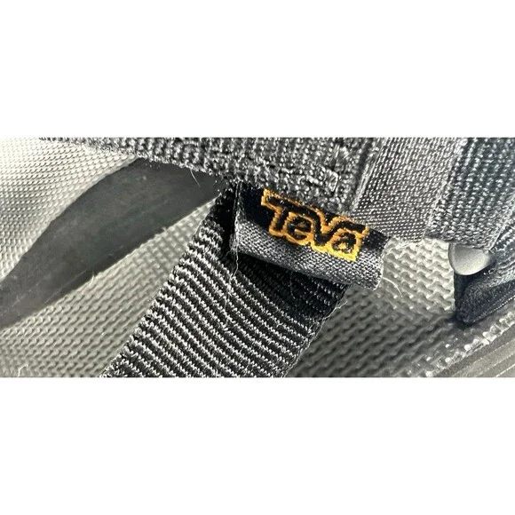 Teva Women Platform Strappy Sandals Flatform Universal Size US 10 Black/Black - Picture 6 of 7